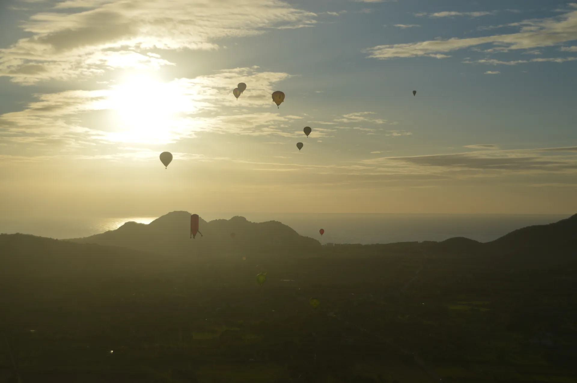Hoe hoog vliegt een luchtballon?