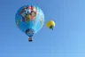 Echte Plopsa ballon in de lucht