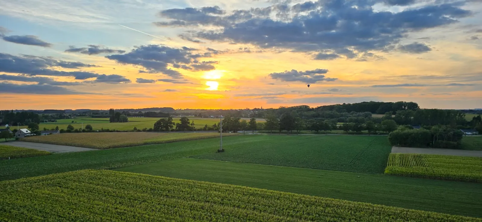 Ballonvaart in De Kempen